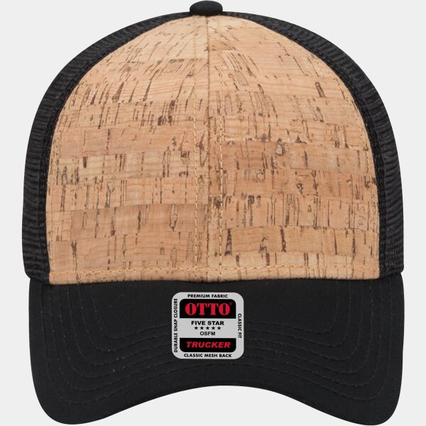 OTTO CAP 6 Panel Low Profile Mesh Back Trucker Hat Thumbnail