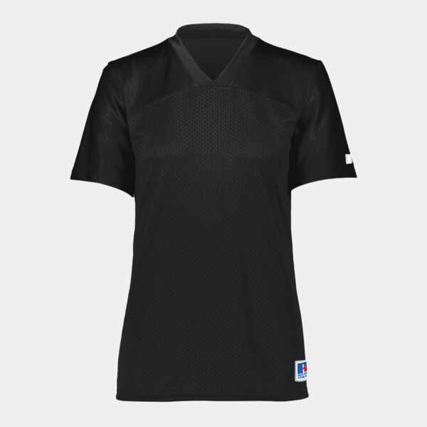 Ladies Solid Flag Football Jersey Thumbnail