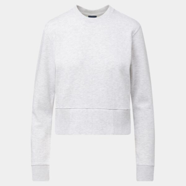 Women's Romi Cloud Fleece Crop Crewneck Sweatshirt Thumbnail