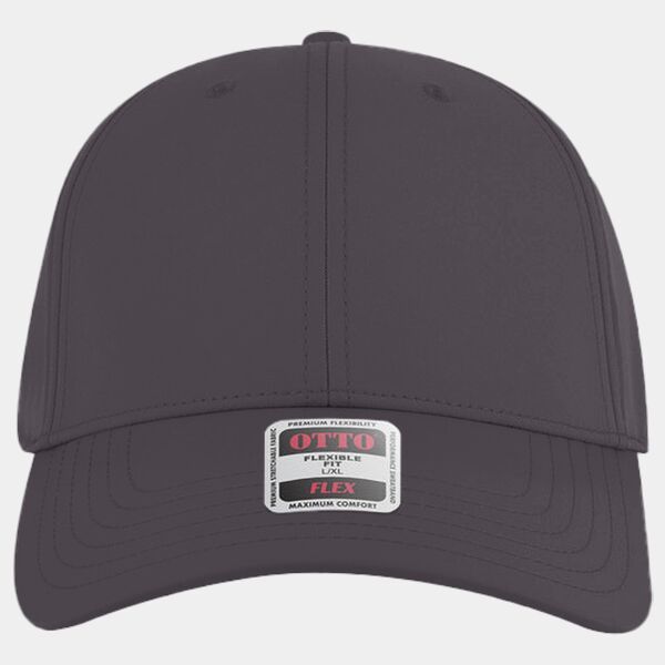 OTTO CAP "OTTO FLEX" Fitted 6 Panel Low Profile Baseball Cap Thumbnail