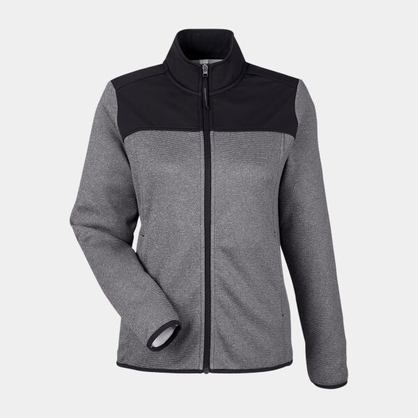 Women's Venture Heathered Stripe Hybrid Jacket Thumbnail