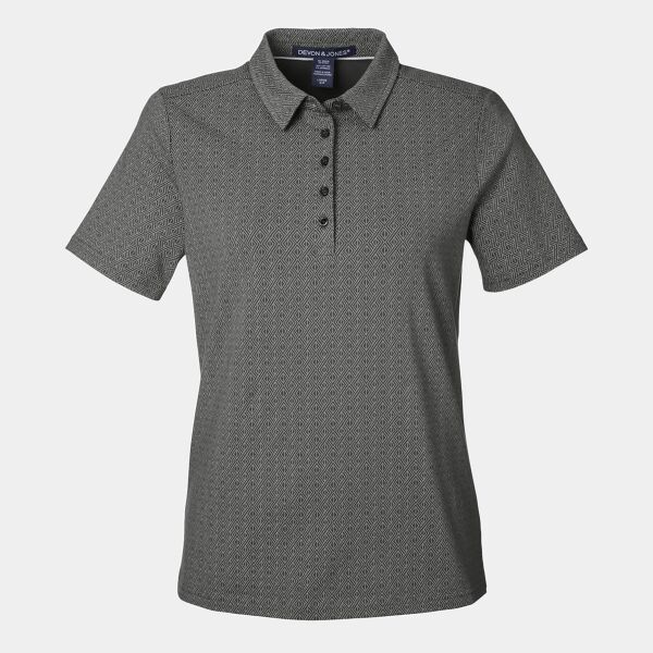 Women's Crownlux Performance® Geo Polo Thumbnail