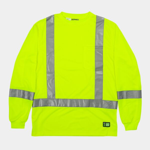 Men's Hi-Vis Class 3 Performance Pocket T-Shirt Thumbnail