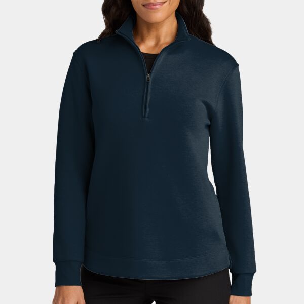 Women's Wearever Signature Double Pique 1/4 Zip Thumbnail