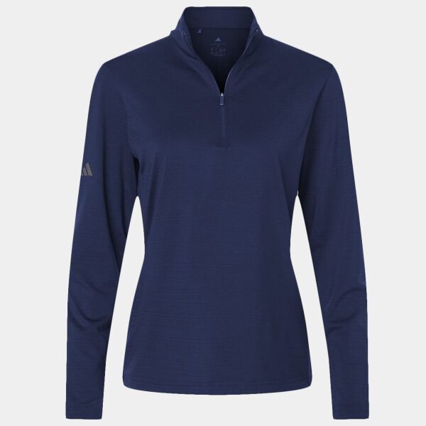 Women's Textured Stripe Quarter-Zip Pullover Thumbnail