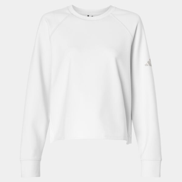 Women's Beyond Side-Snap Crewneck Sweatshirt Thumbnail