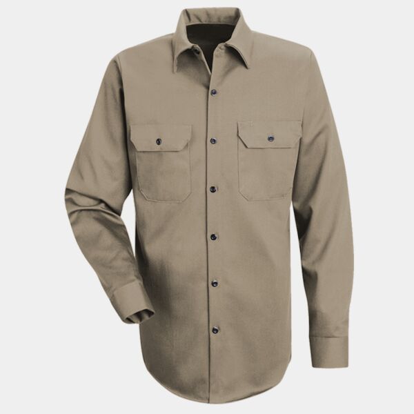 Men's Deluxe Heavyweight Cotton Shirt Thumbnail