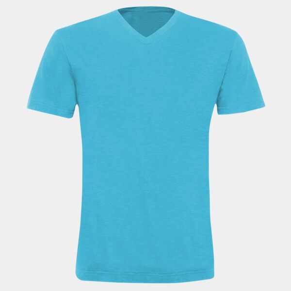 Unisex Triblend V-Neck Tee Thumbnail