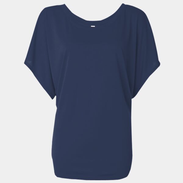 Women’s Flowy Draped Dolman Tee Thumbnail