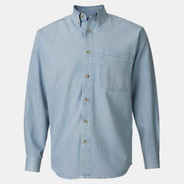 Men's Tall Denim Shirt Thumbnail