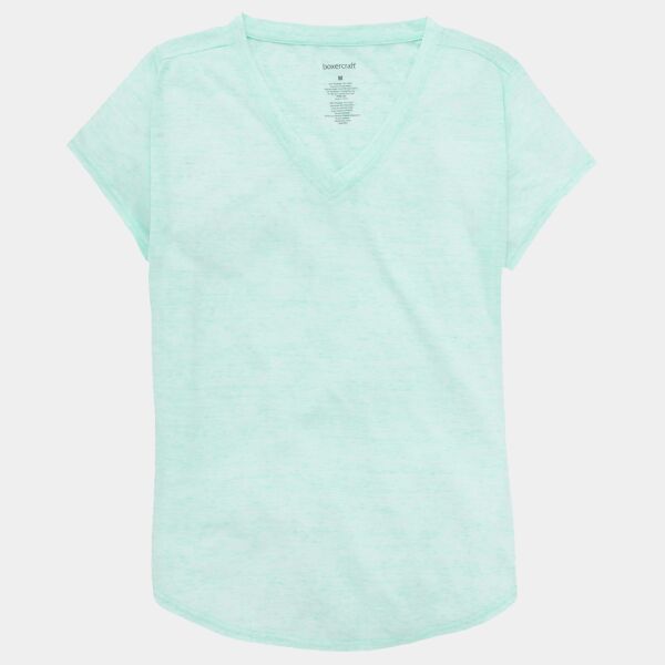 Girls' Snow Heather V-Neck T-Shirt Thumbnail
