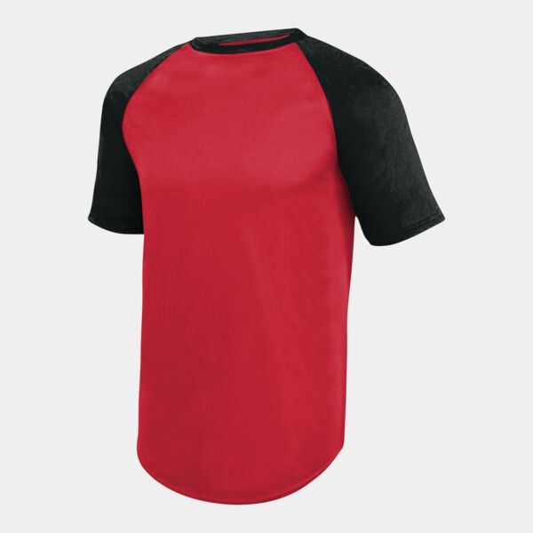 Unisex Wicking Short Sleeve Baseball Jersey Thumbnail
