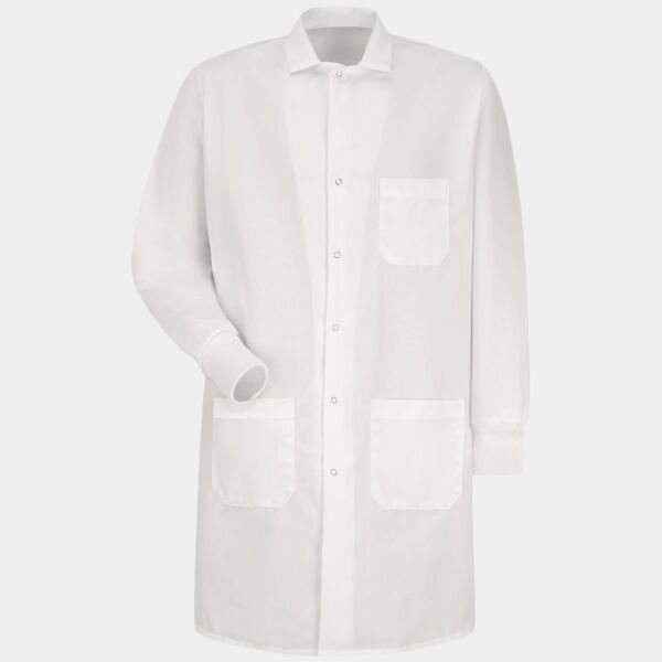 Unisex Poplin Specialized Cuffed Lab Coat Thumbnail