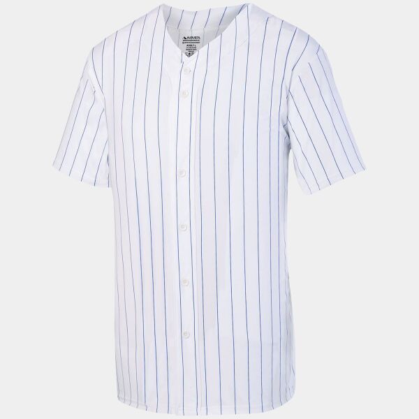 Pinstripe Full-Button Jersey Thumbnail