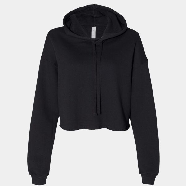 Women's Crop Fleece Hoodie Thumbnail